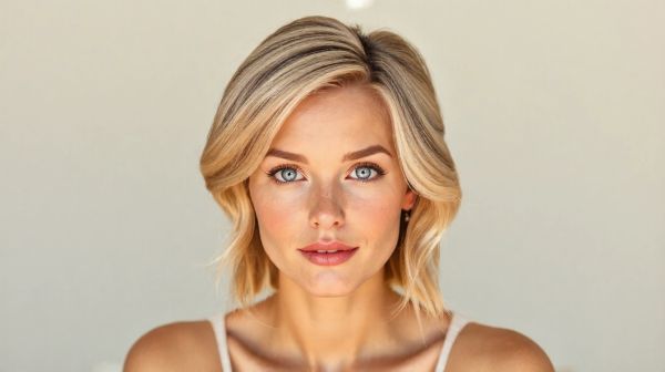 Top astuces pour styliser un carré avec des mèches blonds