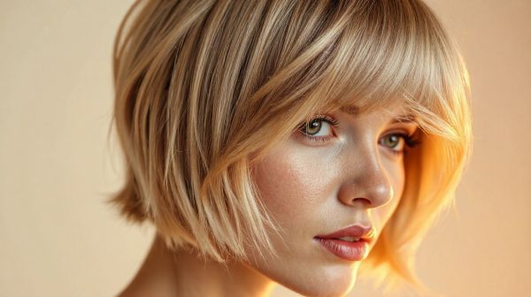 Top astuces pour styliser un carré avec des mèches blonds