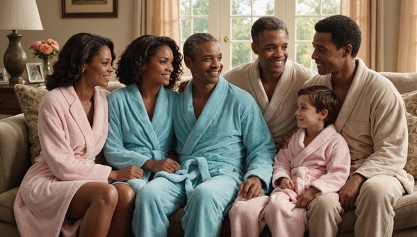 Découvrez le peignoir parfait pour toute la famille
